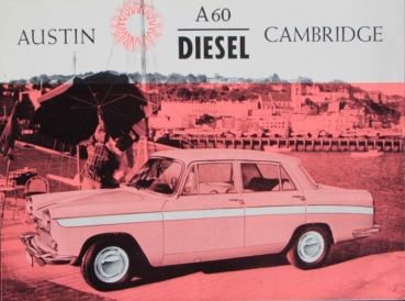 Austin A60 Cambridge Diesel Modelprogram 1961 Carbrochure (6116)